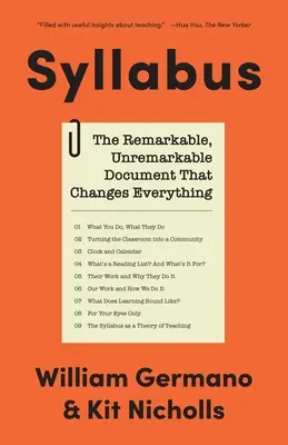 Syllabus : Le document remarquable et banal qui change tout - Syllabus: The Remarkable, Unremarkable Document That Changes Everything