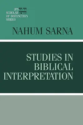 Études d'interprétation biblique - Studies in Biblical Interpretation