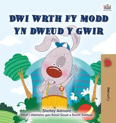 J'aime dire la vérité (livre pour enfants en gallois) - I Love to Tell the Truth (Welsh Children's Book)