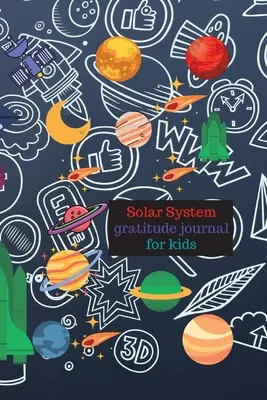 Journal de gratitude du système solaire pour les enfants - Solar system gratitude journal for kids