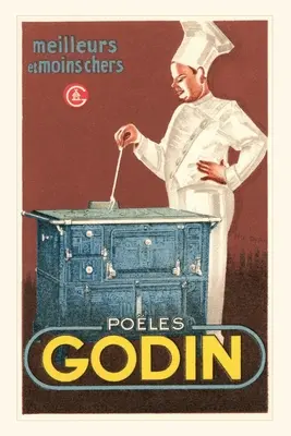 Journal d'époque Chef avec fourneau à bois - Vintage Journal Chef with Wood-Burning Stove