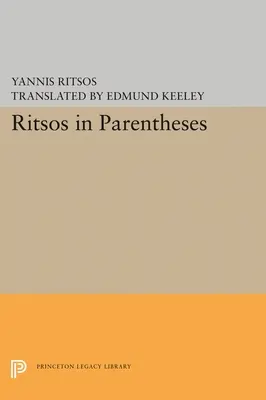 Ritsos entre parenthèses - Ritsos in Parentheses