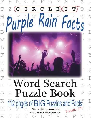 Encerclez-le, les faits sur Purple Rain, recherche de mots, livre de puzzles - Circle It, Purple Rain Facts, Word Search, Puzzle Book