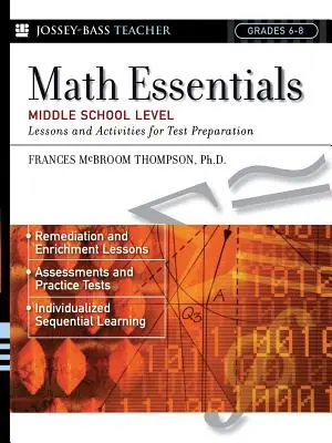 Math Essentials, Middle School Level : Leçons et activités pour la préparation des tests - Math Essentials, Middle School Level: Lessons and Activities for Test Preparation