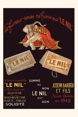 Journal d'époque Publicité pour les papiers à cigarettes - Vintage Journal Ad for Cigarette Papers