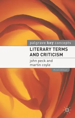 Termes littéraires et critique - Literary Terms and Criticism