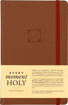 Journal de prière de chaque moment saint - marron - Every Moment Holy Prayer Journal-Brown