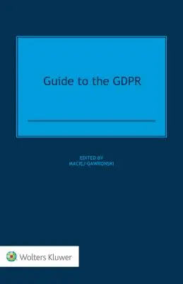 Guide du GDPR - Guide to the GDPR