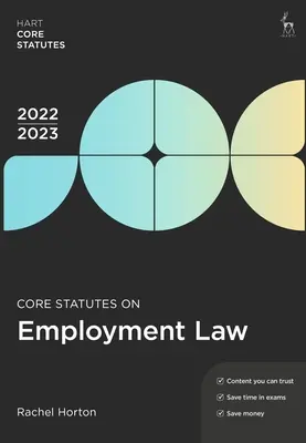 Statuts fondamentaux du droit du travail 2022-23 - Core Statutes on Employment Law 2022-23