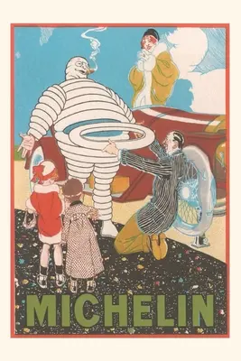 Journal d'époque Bibendum sauve la situation - Vintage Journal Michelin Man Saves the Day