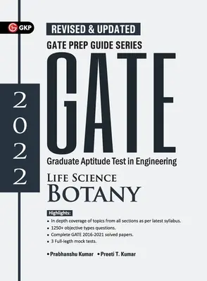 Gate 2022 : Life Science Botany - Guide by GKP. - Gate 2022: Life Science Botany - Guide by GKP.