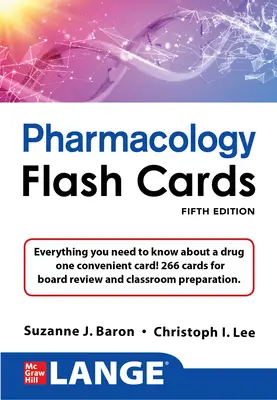 Les cartes-éclair de pharmacologie de Lange, cinquième édition - Lange Pharmacology Flash Cards, Fifth Edition