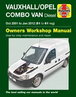 Vauxhall/Opel Combo Diesel Van (Oct 2001 à Jan 2012) 51 à 61 - Vauxhall/Opel Combo Diesel Van (Oct 2001 To Jan 2012) 51 To 61