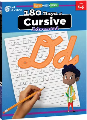 180 jours de cursive : Avancé : Pratique, évaluation, diagnostic - 180 Days of Cursive: Advanced: Practice, Assess, Diagnose