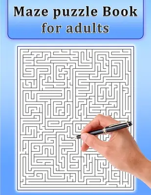 Casse-tête pour adultes - Maze Puzzle Book for Adults