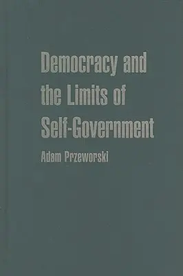 La démocratie et les limites de l'autonomie - Democracy and the Limits of Self-Government