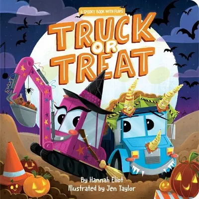 Truck or Treat : Un livre effrayant avec des rabats - Truck or Treat: A Spooky Book with Flaps