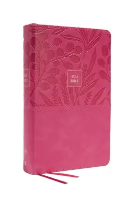 Kjv, Personal Size Large Print Single-Column Reference Bible, Leathersoft, Pink, Red Letter, Comfort Print : Sainte Bible, version King James - Kjv, Personal Size Large Print Single-Column Reference Bible, Leathersoft, Pink, Red Letter, Comfort Print: Holy Bible, King James Version