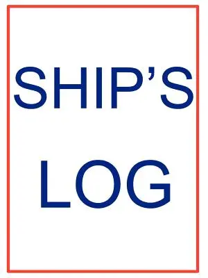 Journal de bord - Ship's Log