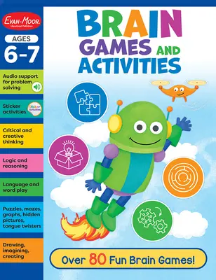 Brain Games and Activities, Ages 6 - 7 Workbook (en anglais) - Brain Games and Activities, Ages 6 - 7 Workbook