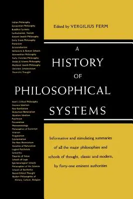 Une histoire des systèmes philosophiques - A History of Philosolphical Systems