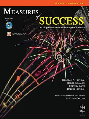 Mesures de succès Clarinette basse Livre 2 - Measures of Success Bass Clarinet Book 2