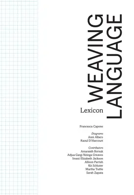 Tisser la langue I : Lexique - Weaving Language I: Lexicon