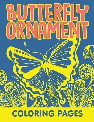 Pages à colorier sur les ornements de papillons - Butterfly Ornament Coloring Pages