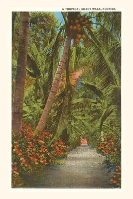 Journal d'époque Sentier tropical, Floride - Vintage Journal Tropical Path, Florida