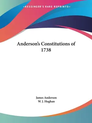 Constitutions d'Anderson de 1738 - Anderson's Constitutions of 1738