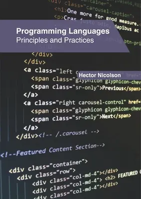Langages de programmation : Principes et pratiques - Programming Languages: Principles and Practices