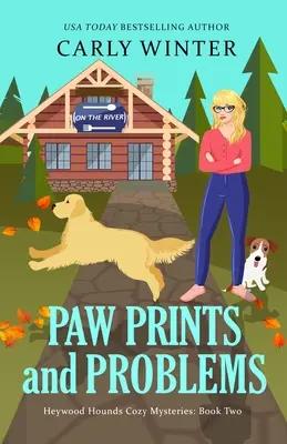 Empreintes de pattes et problèmes : Un mystère de chien parlant - Paw Prints and Problems: A Talking Dog Cozy Mystery