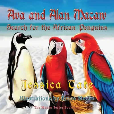 Ava et Alan Macaw à la recherche de manchots africains - Ava and Alan Macaw Search for African Penguins