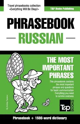 Livre de phrases anglais-russe et dictionnaire de 1500 mots - English-Russian phrasebook and 1500-word dictionary