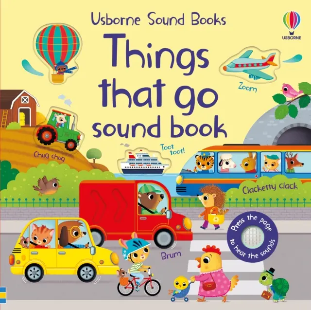 Livre sonore des choses qui vont - Things That Go Sound Book