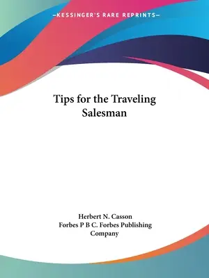 Conseils pour le vendeur itinérant - Tips for the Traveling Salesman