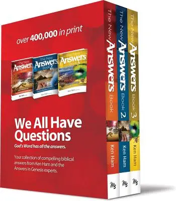 Nouveau coffret de livres de réponses - New Answers Book Box Set