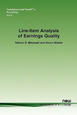 Analyse par éléments de la qualité des bénéfices - Line-Item Analysis of Earnings Quality