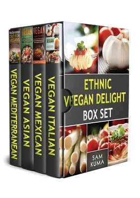 Coffret Ethnic Vegan Delight : 4 livres en 1 - Ethnic Vegan Delight Box Set: 4 Books in 1