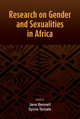 Recherche sur le genre et les sexualités en Afrique - Research on Gender and Sexualities in Africa