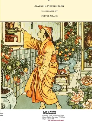 Le livre d'images d'Aladin - Illustré par Walter Crane - Aladdin's Picture Book - Illustrated by Walter Crane