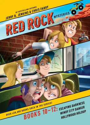 Red Rock Mysteries 3-Pack Livres 10-12 : Fuir les ténèbres / Windy City Danger / Hollywood Holdup - Red Rock Mysteries 3-Pack Books 10-12: Escaping Darkness / Windy City Danger / Hollywood Holdup