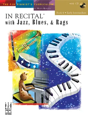 In Recital(r) with Jazz, Blues, & Rags, Livre 4 - In Recital(r) with Jazz, Blues, & Rags, Book 4