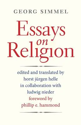 Essais sur la religion - Essays on Religion