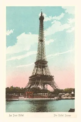 Journal d'époque Tour Eiffel et Seine - Vintage Journal Eiffel Tower and Seine