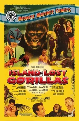 The Midnite Matinee Comics Presents : L'île des gorilles perdus - The Midnite Matinee Comics Presents: The Island of Lost Gorillas
