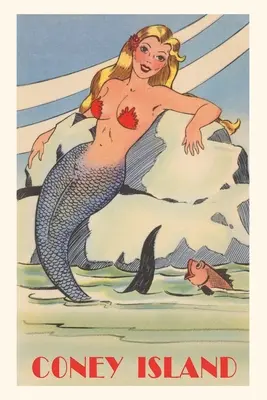 Journal d'époque Sirène de Coney Island - Vintage Journal Coney Island Mermaid