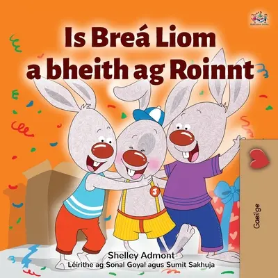 J'aime partager (livre irlandais pour enfants) - I Love to Share (Irish Children's Book)