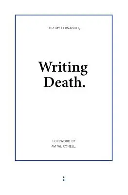 Écrire la mort - Writing Death