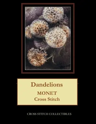 Pissenlits : Modèle de point de croix Monet - Dandelions: Monet cross stitch pattern